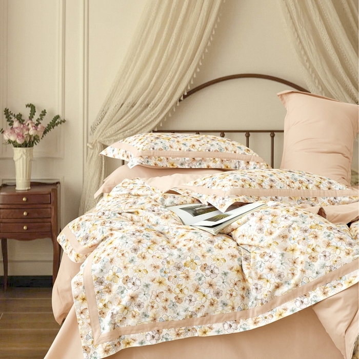 91家纺网 家纺一手货源 找家纺 （总）威克凯丽2025新款全棉纯棉生态磨毛四件套