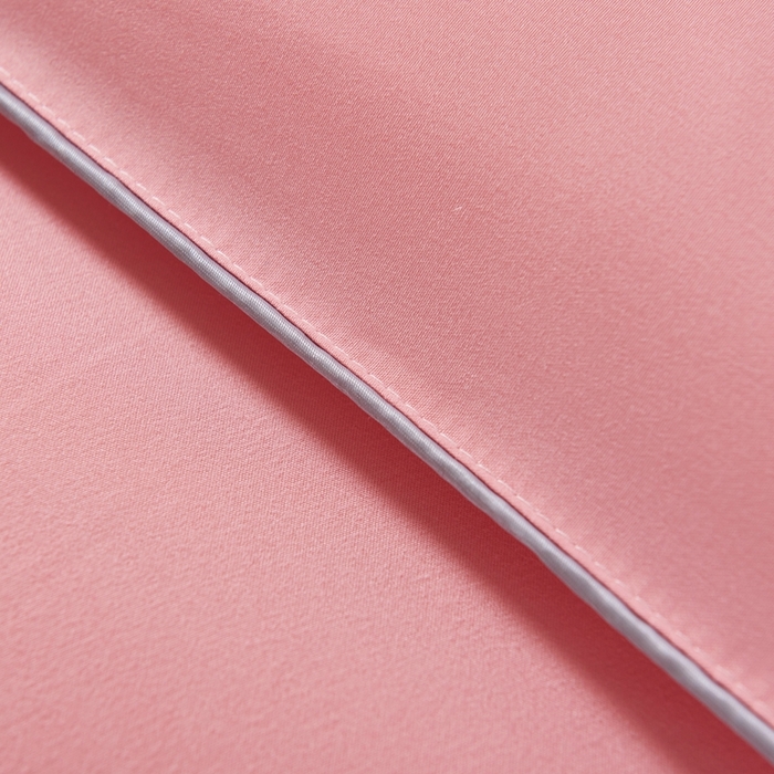 91家纺网 家纺一手货源 找家纺 畅畅家纺 2025新款洛卡棉抗菌纤维亲肤大豆被春秋被冬被被芯 浅粉玉