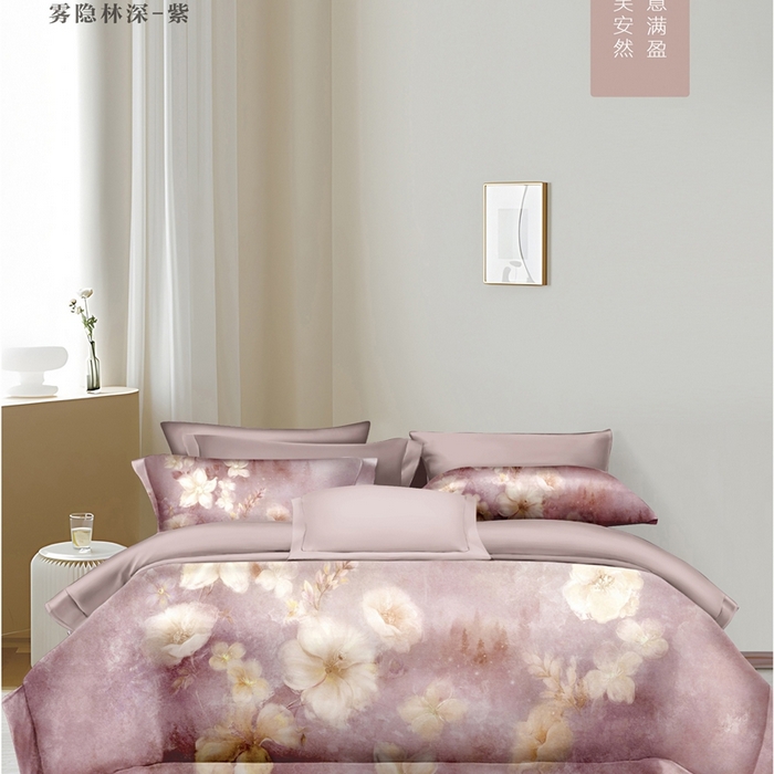 91家纺网 家纺一手货源 找家纺 （总）威克凯丽2025新款全棉纯棉生态磨毛四件套