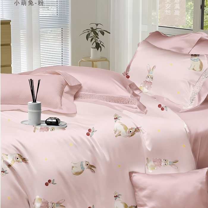 91家纺网 家纺一手货源 找家纺 （总）威克凯丽2025新款全棉纯棉生态磨毛四件套