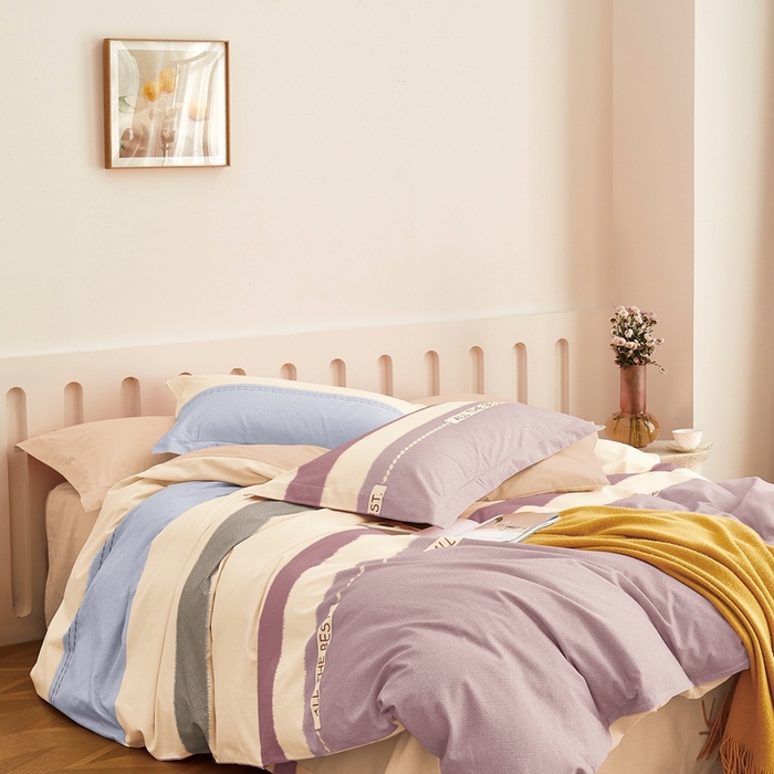 91家纺网 家纺一手货源 找家纺 （总）威克凯丽2025新款全棉纯棉生态磨毛四件套