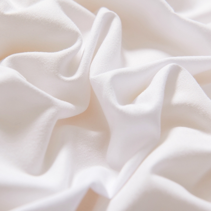 91家纺网 家纺一手货源 找家纺 畅畅家纺 2025新款洛卡棉抗菌纤维亲肤大豆被春秋被冬被被芯 珍珠白