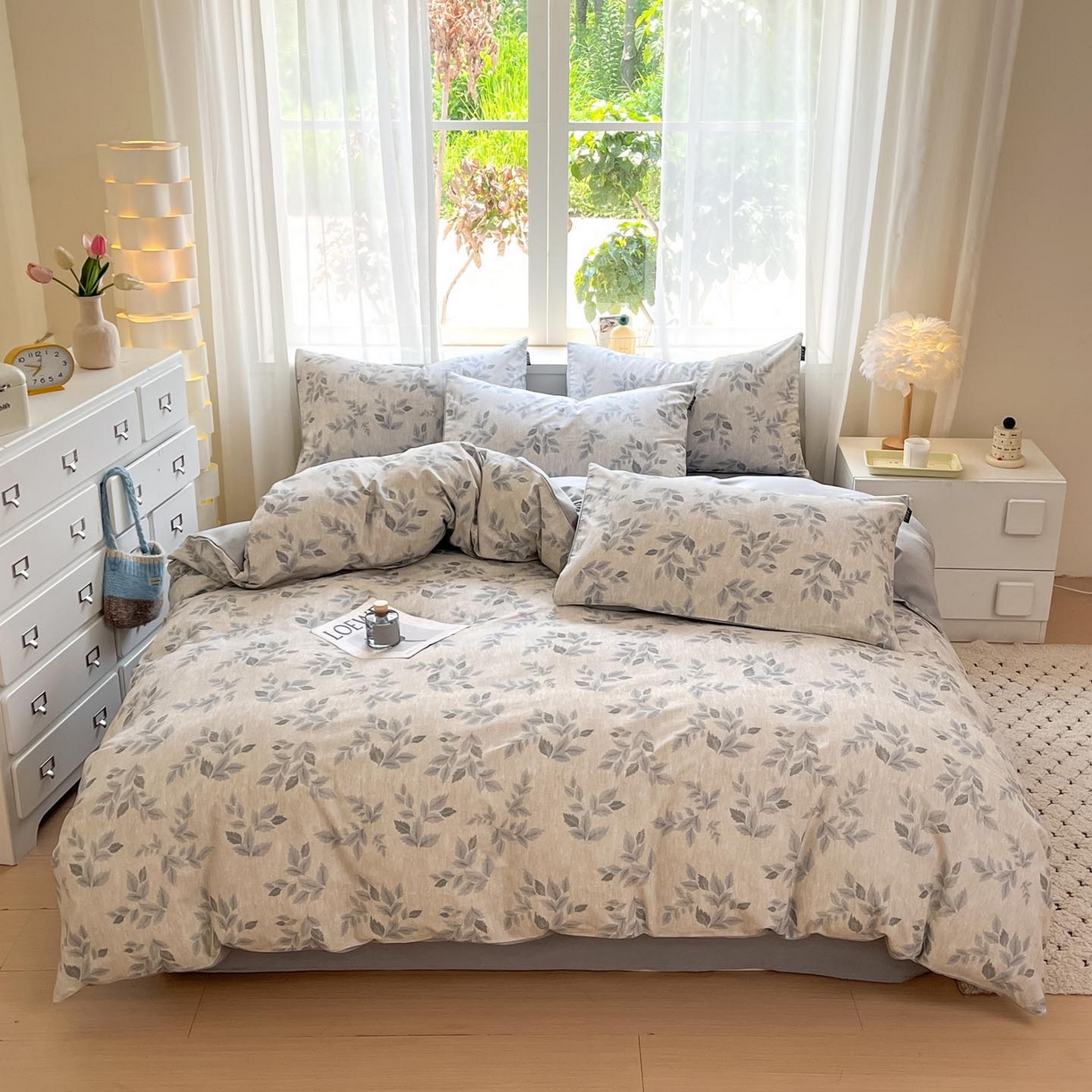 91家纺网 家纺一手货源 找家纺 （总）涵宸家纺 2025新款原棉加厚磨毛印花四件套