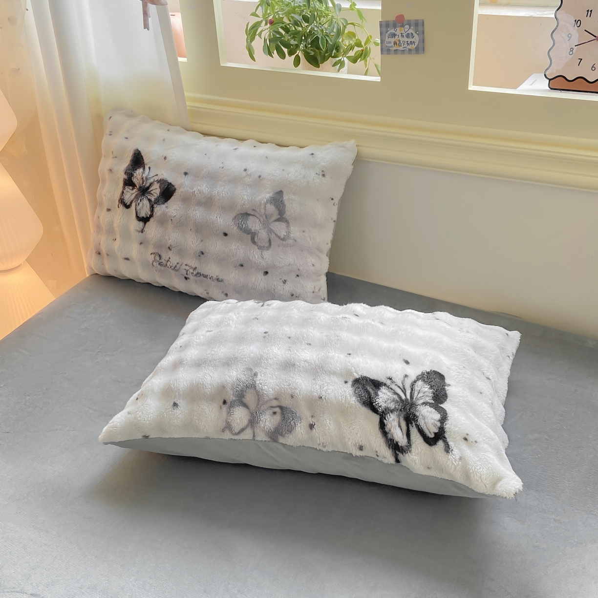 91家纺网 家纺一手货源 找家纺 （总）耐思家纺 2025新款泡泡牛奶绒印花四件套系列