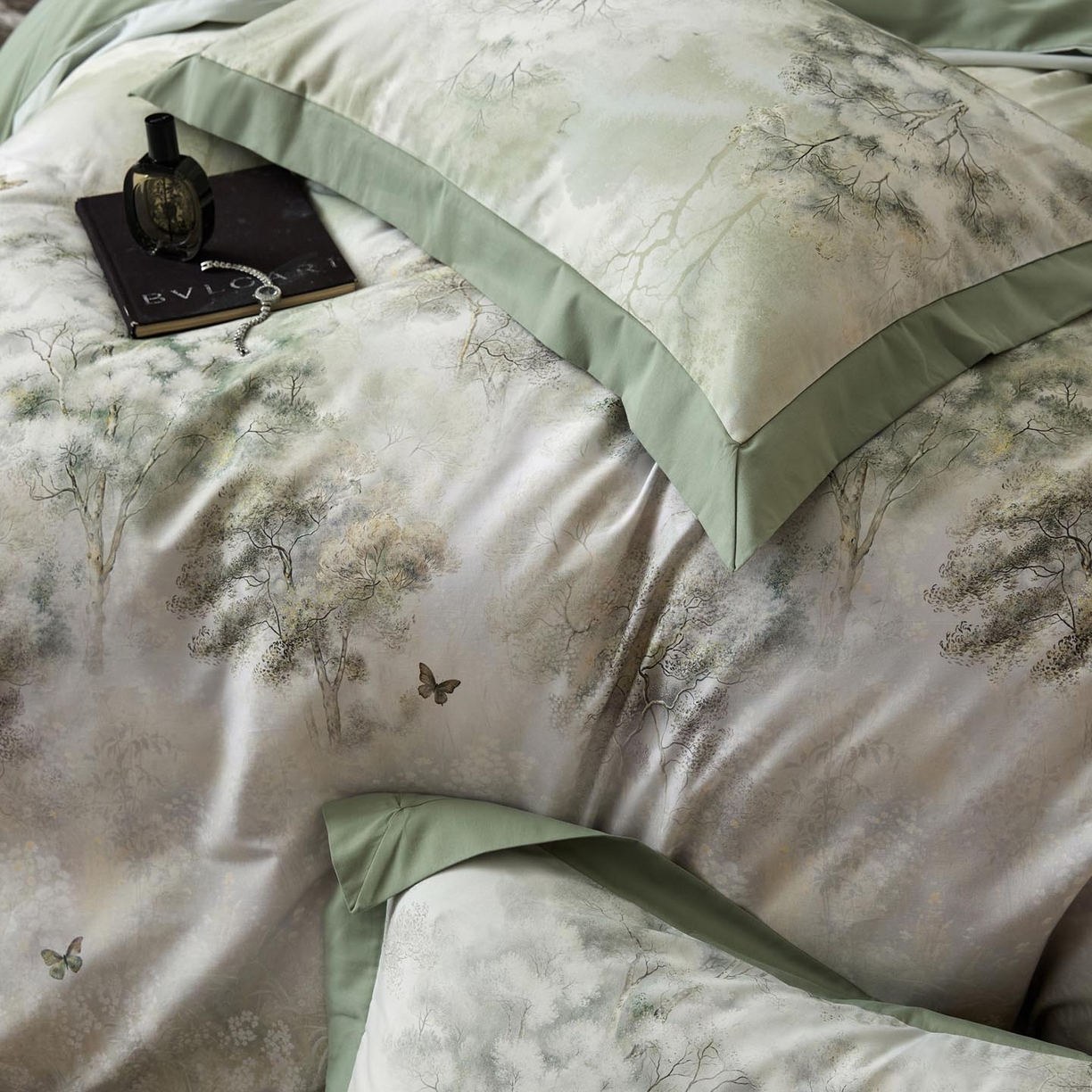 91家纺网 家纺一手货源 找家纺 （总）涵宸家纺 2025新款50S全棉磨毛拼角款四件套【更多花型 联系商家电话：17798859966 微信同号，网站：www.hanchenjf.com】