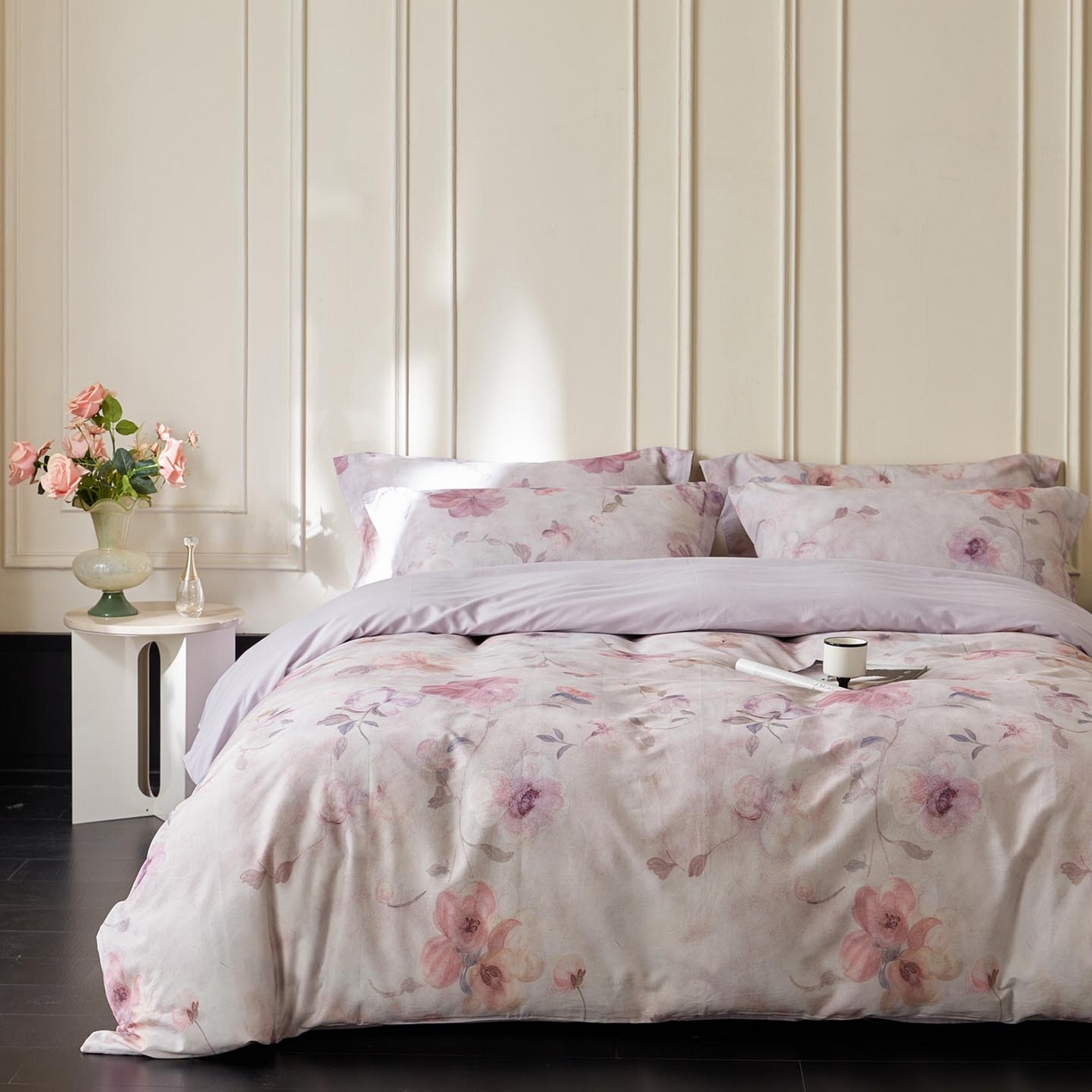 91家纺网 家纺一手货源 找家纺 （总）涵宸家纺 2025新款50S磨毛基础款四件套【更多花型 联系商家电话：17798859966 微信同号，网站：www.hanchenjf.com】