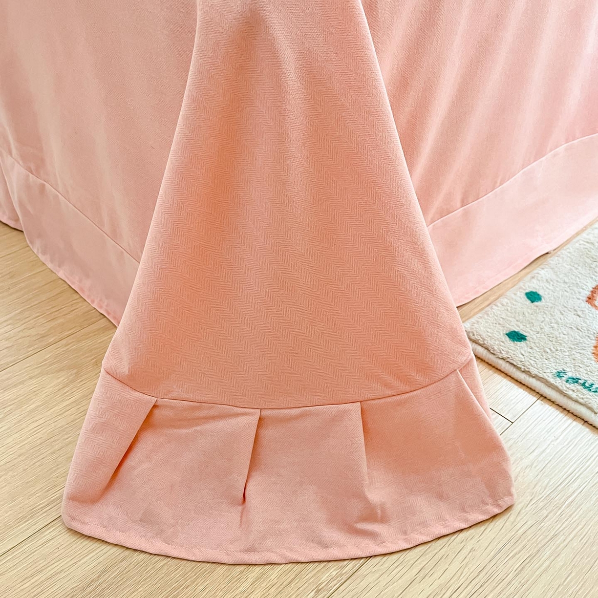 91家纺网 家纺一手货源 找家纺 涵宸家纺 2025新款原棉加厚磨毛印花四件套 花漾