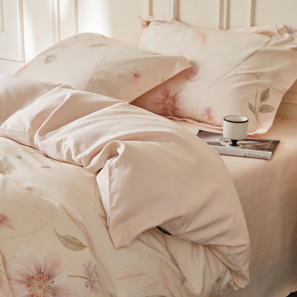 91家纺网 家纺一手货源 找家纺 涵宸家纺 2025新款50S磨毛基础款四件套【更多花型 联系商家电话：17798859966 微信同号，网站：www.hanchenjf.com】 芳玉华