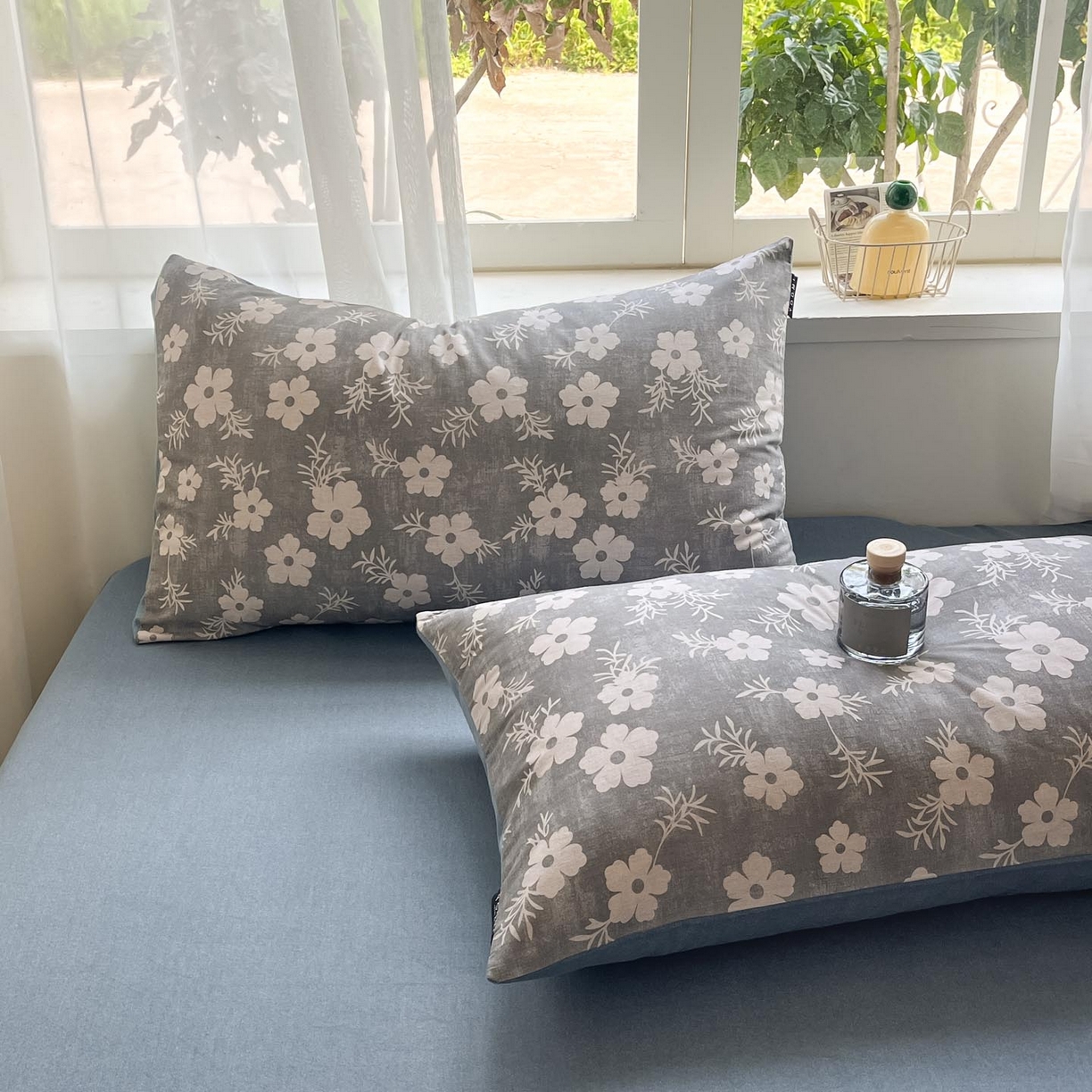 91家纺网 家纺一手货源 找家纺 涵宸家纺 2025新款原棉加厚磨毛印花四件套 凝芳