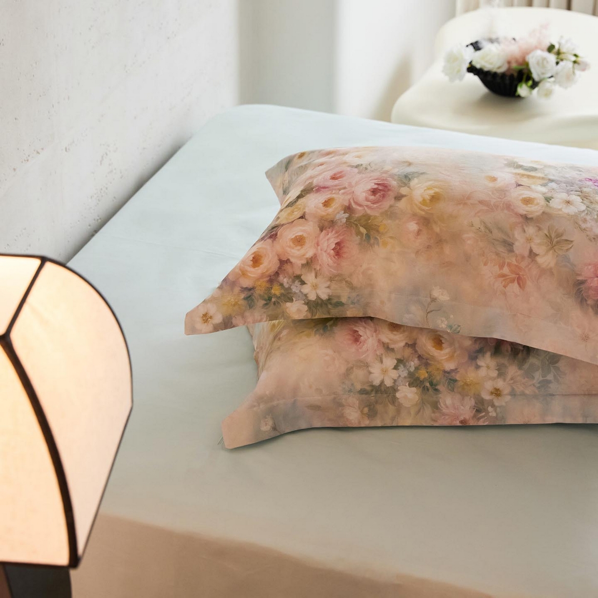 91家纺网 家纺一手货源 找家纺 涵宸家纺 2025新款50S磨毛基础款四件套【更多花型 联系商家电话：17798859966 微信同号，网站：www.hanchenjf.com】 馨菲（粉）