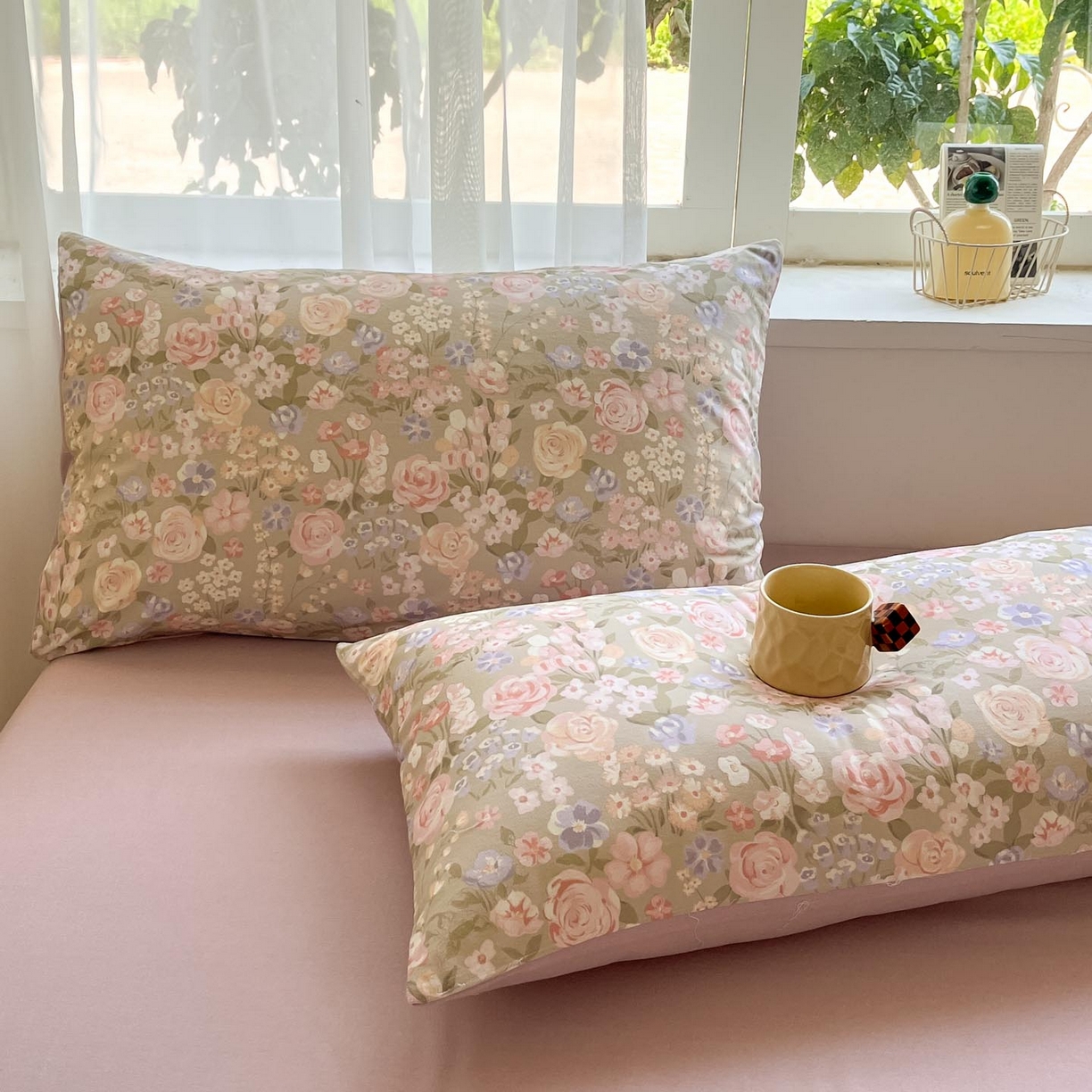 91家纺网 家纺一手货源 找家纺 涵宸家纺 2025新款原棉加厚磨毛印花四件套 素然