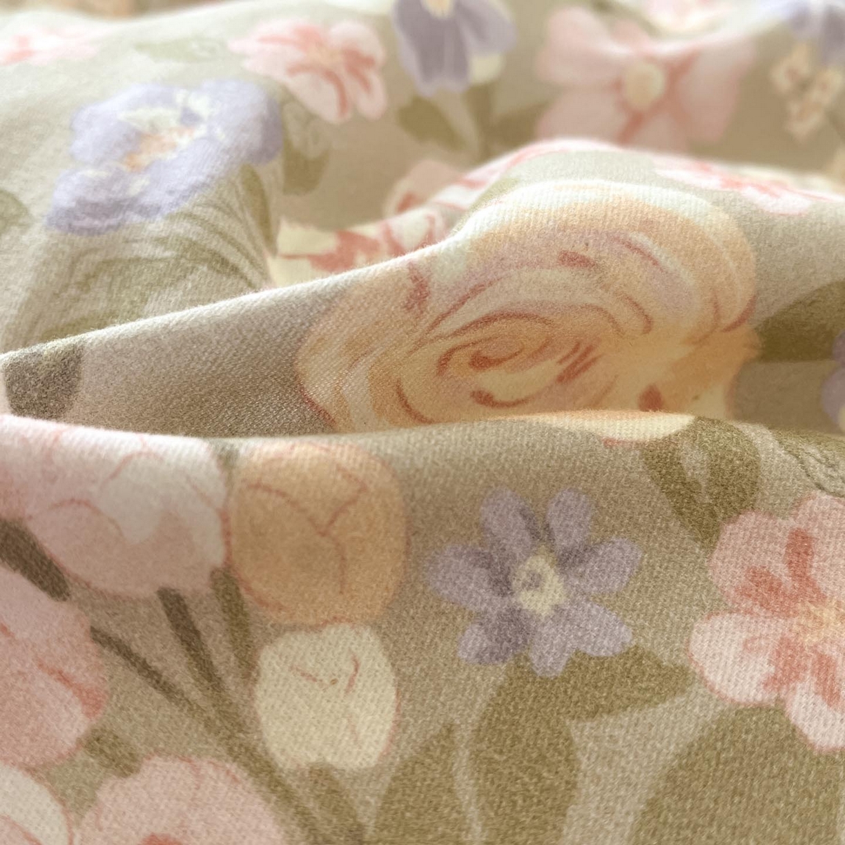 91家纺网 家纺一手货源 找家纺 涵宸家纺 2025新款原棉加厚磨毛印花四件套 素然