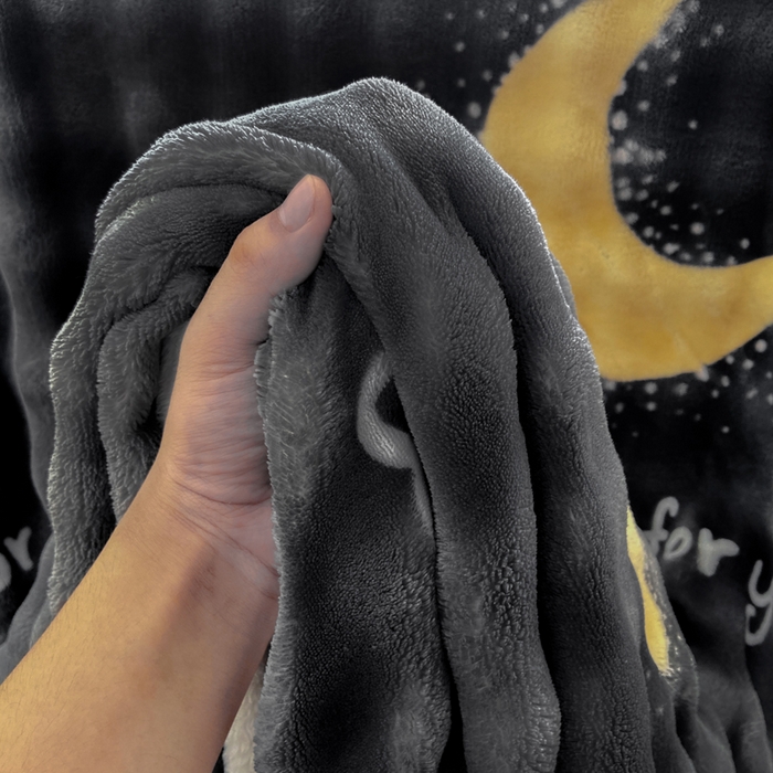 91家纺网 家纺一手货源 找家纺 耐思家纺 2025新款泡泡牛奶绒印花单床单单品床单床单单件 泡泡-星空