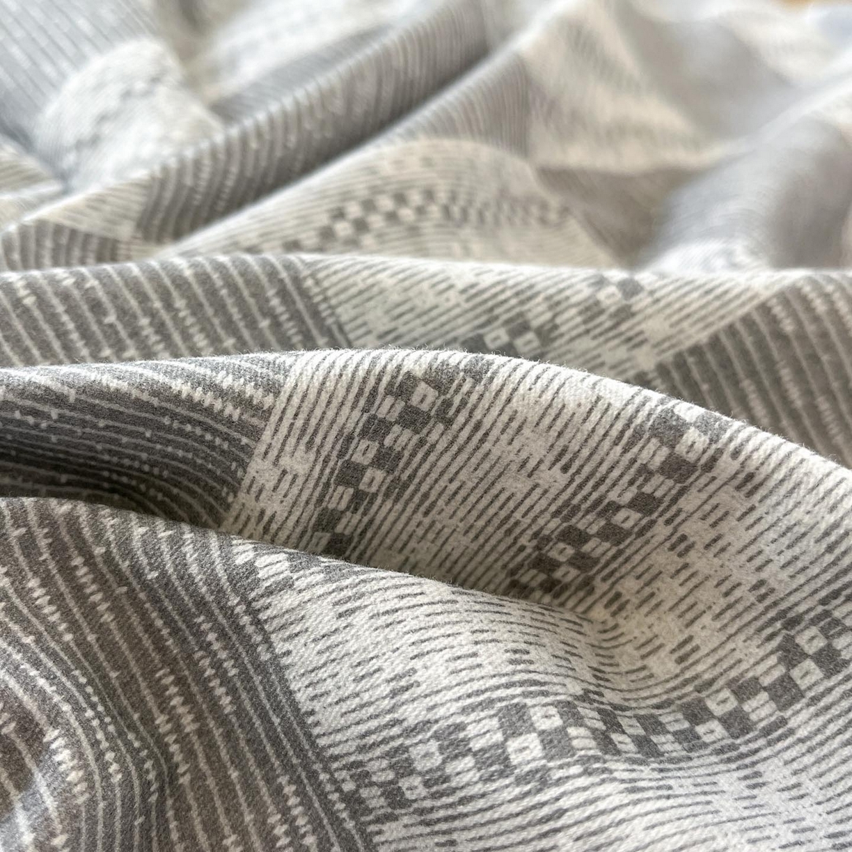 91家纺网 家纺一手货源 找家纺 涵宸家纺 2025新款原棉加厚磨毛印花四件套 纬象