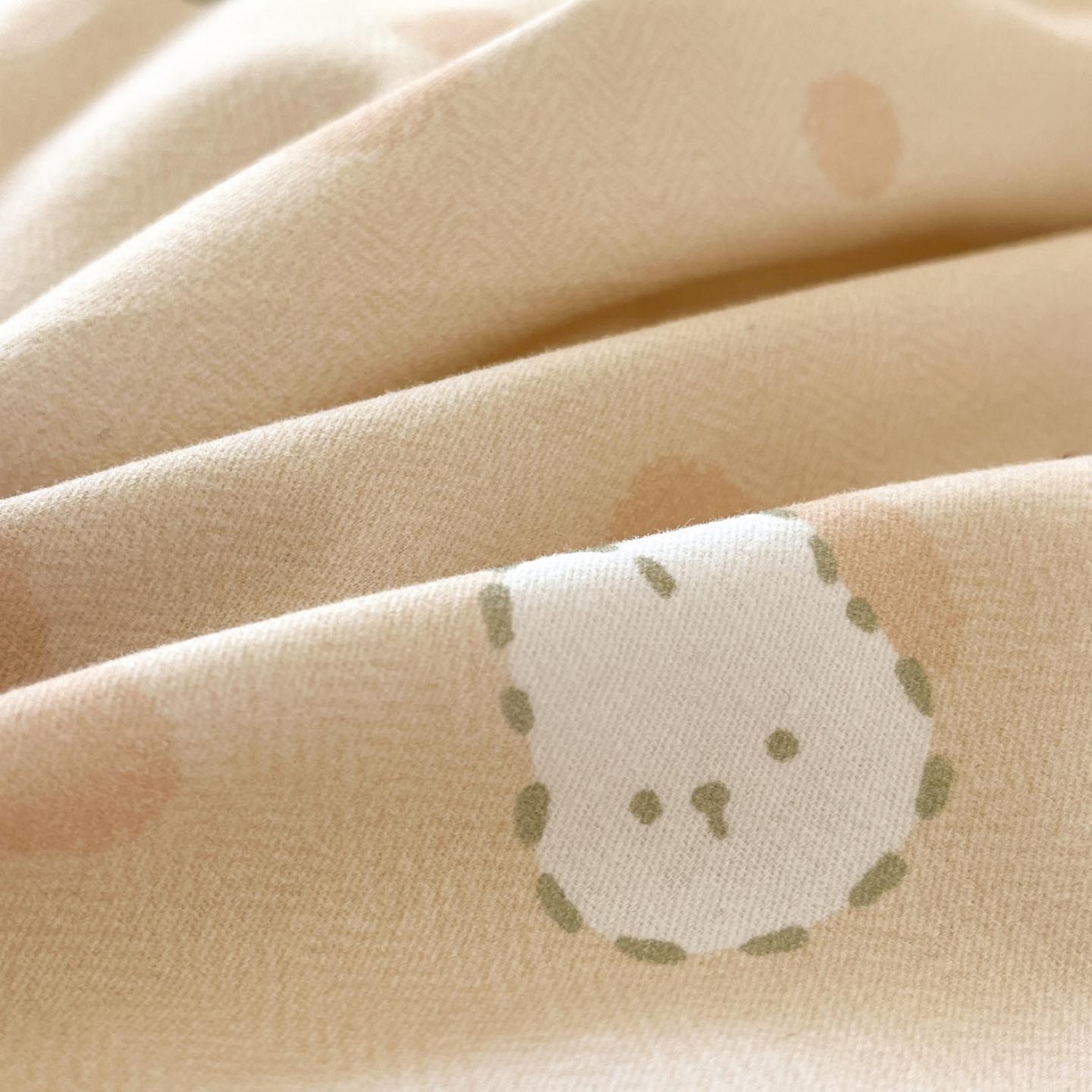 91家纺网 家纺一手货源 找家纺 涵宸家纺 2025新款原棉加厚磨毛印花四件套 小狗日记