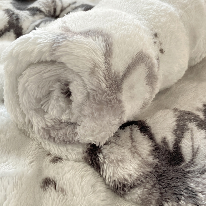 91家纺网 家纺一手货源 找家纺 耐思家纺 2025新款泡泡牛奶绒印花单床单单品床单床单单件 泡泡-蝶舞