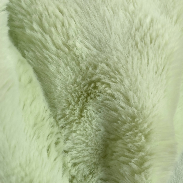 91家纺网 家纺一手货源 找家纺 耐思家纺 2025新款泡泡牛奶绒纯色四件套 泡泡 淡雅绿