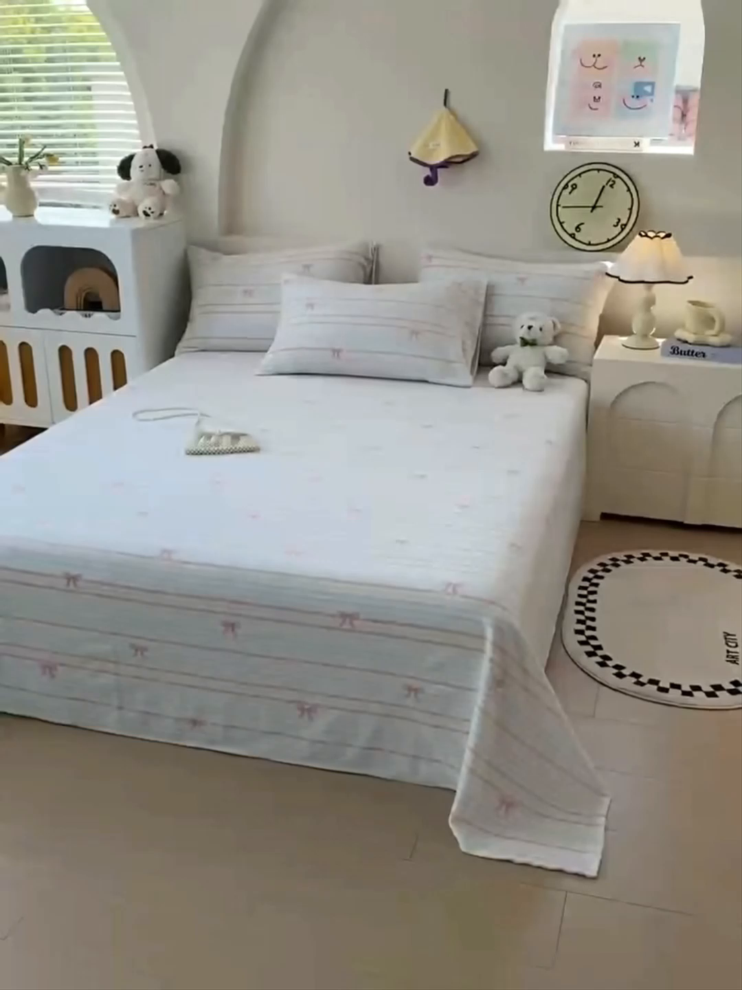 91家纺网 家纺一手货源 找家纺 艾橙家纺 2025秋冬新款高克重牛奶绒印花床单单品床单床单单件 彩虹旋律