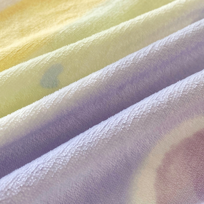 91家纺网 家纺一手货源 找家纺 艾橙家纺 2025秋冬新款高克重牛奶绒印花床单单品床单床单单件 七彩花梦