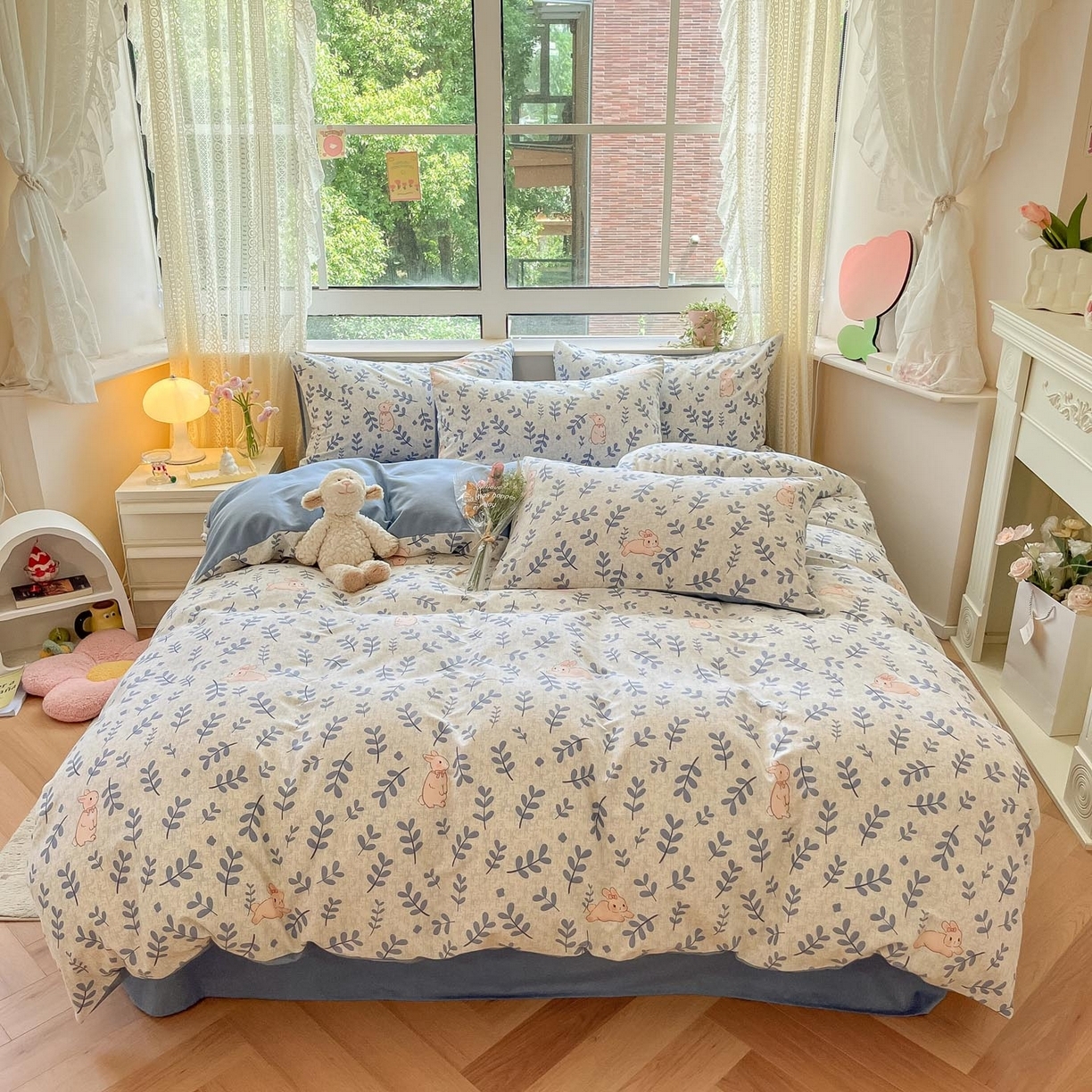 （总）涵宸家纺 2025新款原棉加厚磨毛印花四件套