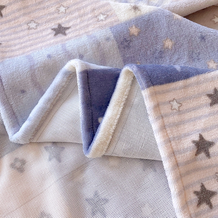 91家纺网 家纺一手货源 找家纺 艾橙家纺 2025秋冬新款高克重牛奶绒印花床单单品床单床单单件 星河