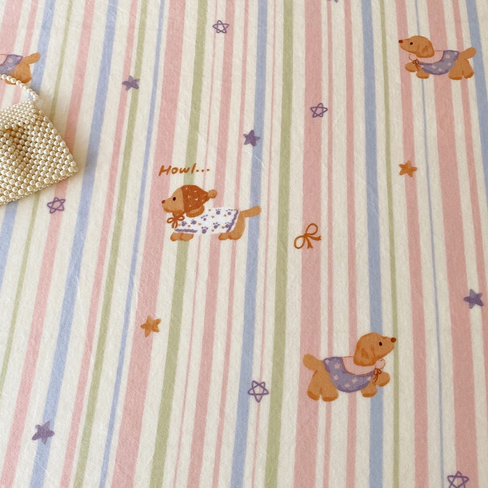 91家纺网 家纺一手货源 找家纺 艾橙家纺 2025秋冬新款高克重牛奶绒印花床单单品床单床单单件 悦动萌宠