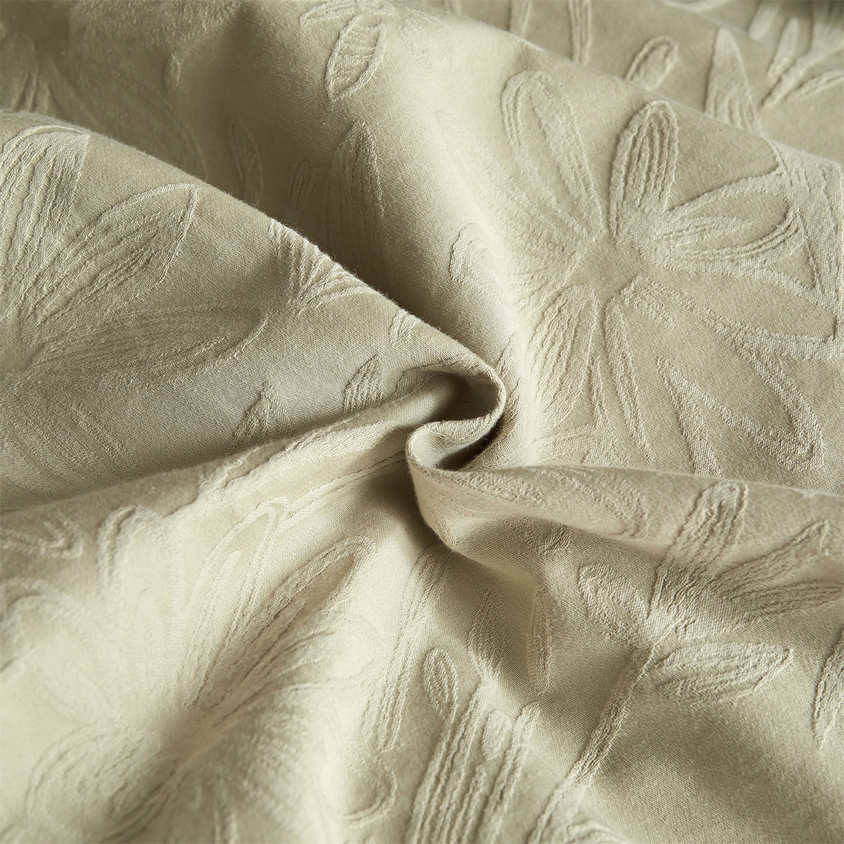 91家纺网 家纺一手货源 找家纺 （总）蓝米卡夫 2025秋冬-A类全棉亮面提花100支磨毛拼接款（礼盒包装）提供买家秀