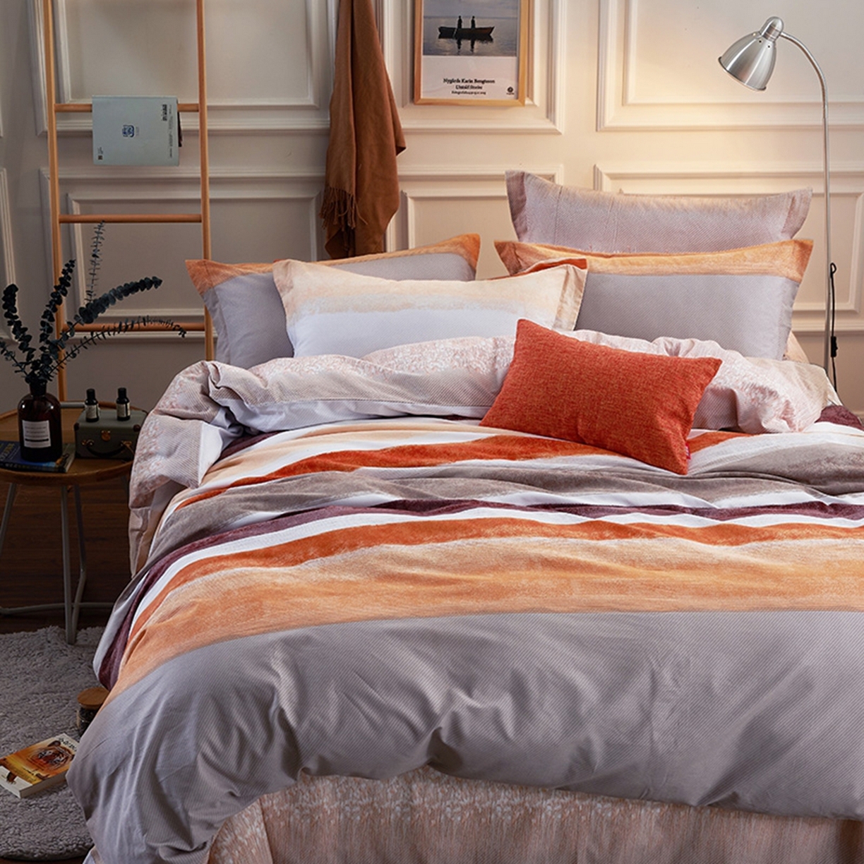 91家纺网 家纺一手货源 找家纺 （总）威克凯丽 2025新款全棉活性磨毛四件套