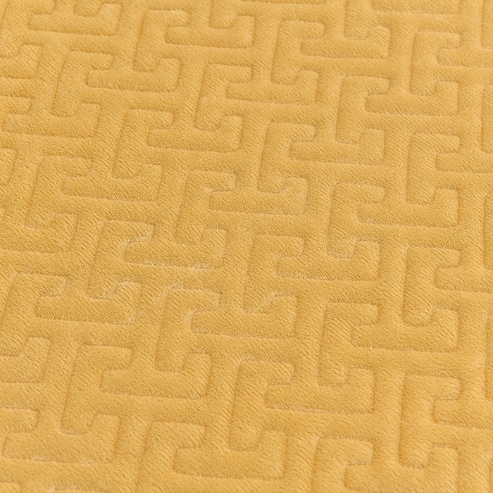 91家纺网 家纺一手货源 找家纺 畅畅家纺 2025新款11斤秋冬加厚纯色韩版牛奶绒夹棉床盖四件套-倾城 倾城-黄