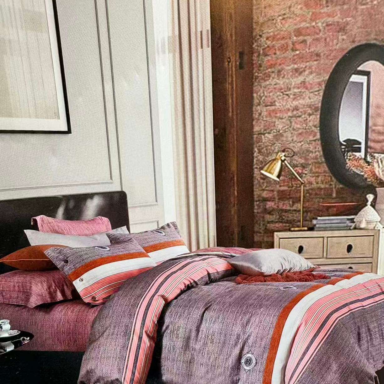 91家纺网 家纺一手货源 找家纺 （总）威克凯丽 2025新款全棉活性磨毛四件套