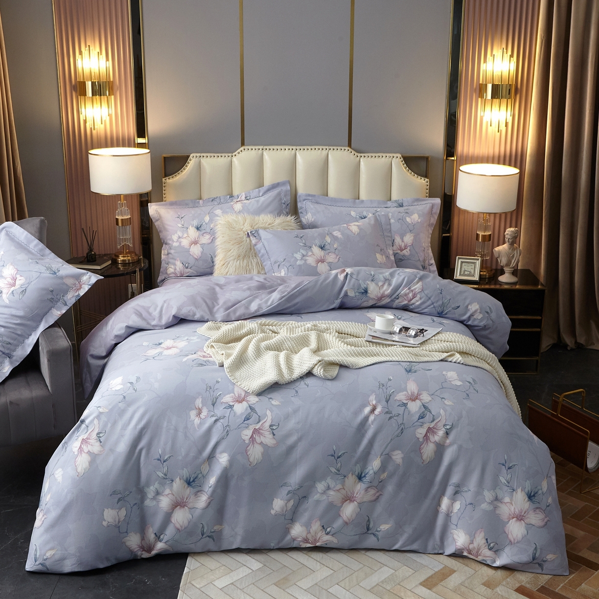 91家纺网 家纺一手货源 找家纺 （总）威克凯丽 2025新款全棉活性磨毛四件套