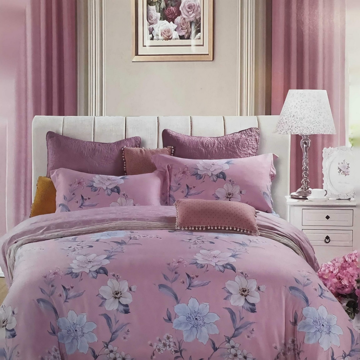 91家纺网 家纺一手货源 找家纺 （总）威克凯丽 2025新款全棉活性磨毛四件套