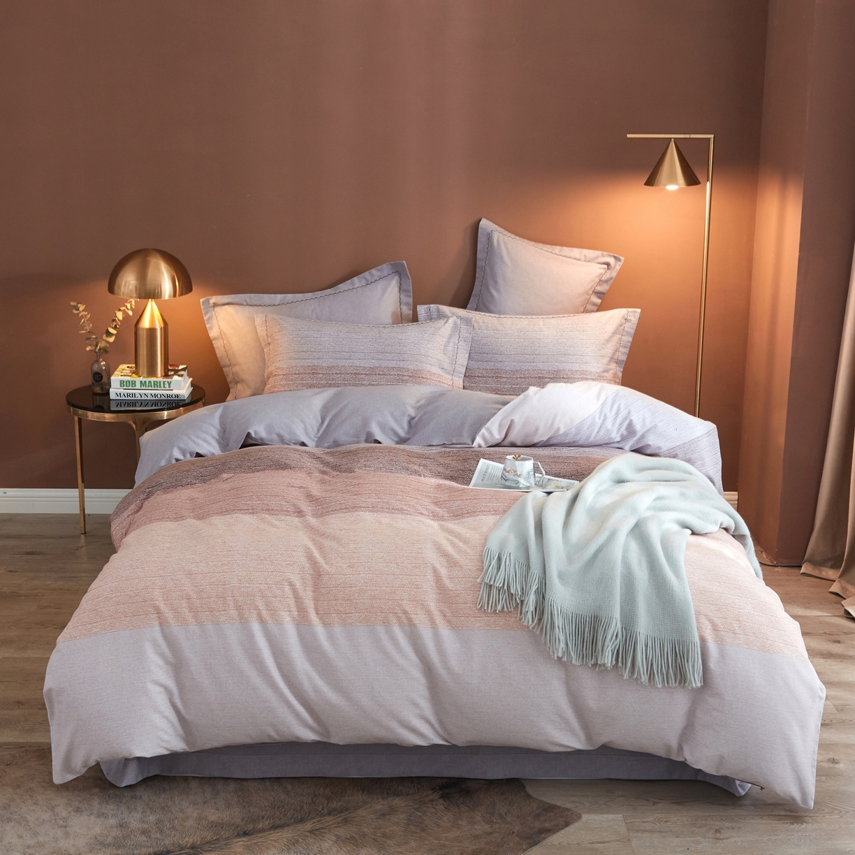 91家纺网 家纺一手货源 找家纺 （总）威克凯丽 2025新款全棉活性磨毛四件套