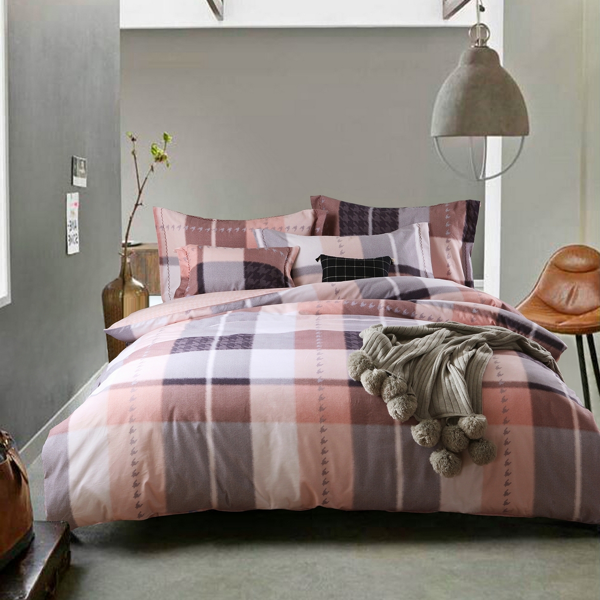 91家纺网 家纺一手货源 找家纺 （总）威克凯丽 2025新款全棉活性磨毛四件套