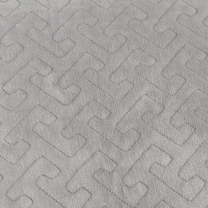 91家纺网 家纺一手货源 找家纺 畅畅家纺 2025新款11斤秋冬加厚纯色韩版牛奶绒夹棉床盖四件套-倾城 倾城-灰