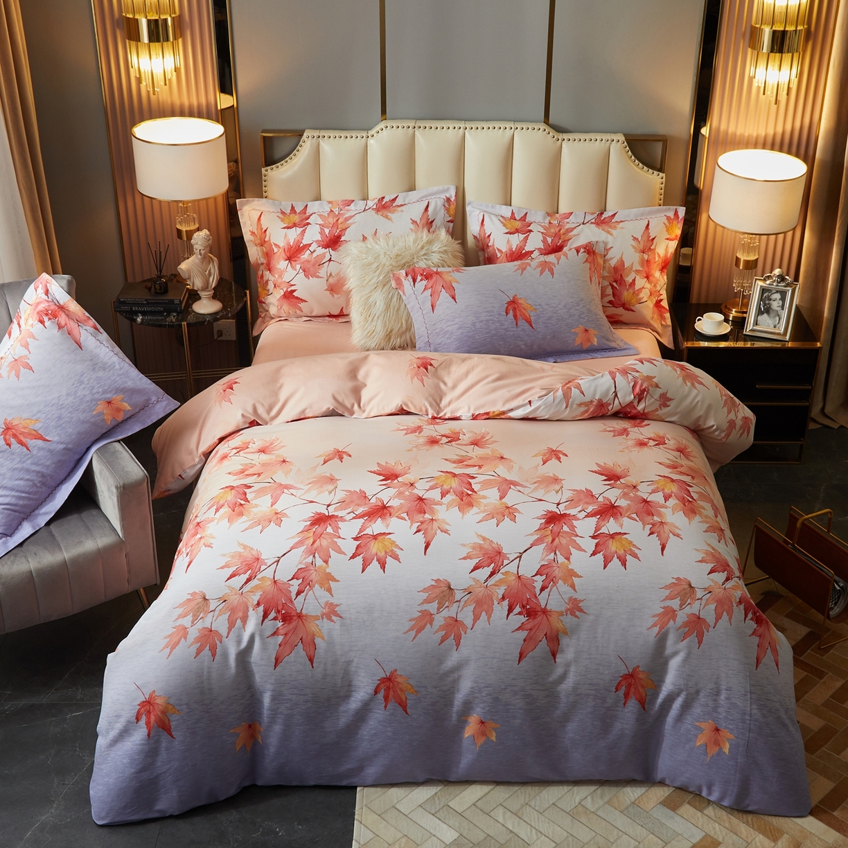 91家纺网 家纺一手货源 找家纺 （总）威克凯丽 2025新款全棉活性磨毛四件套