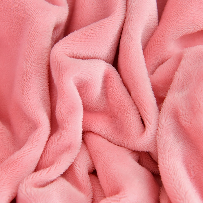 91家纺网 家纺一手货源 找家纺 畅畅家纺 2025新款11斤秋冬加厚纯色韩版牛奶绒夹棉床盖四件套-倾城 倾城-桃粉