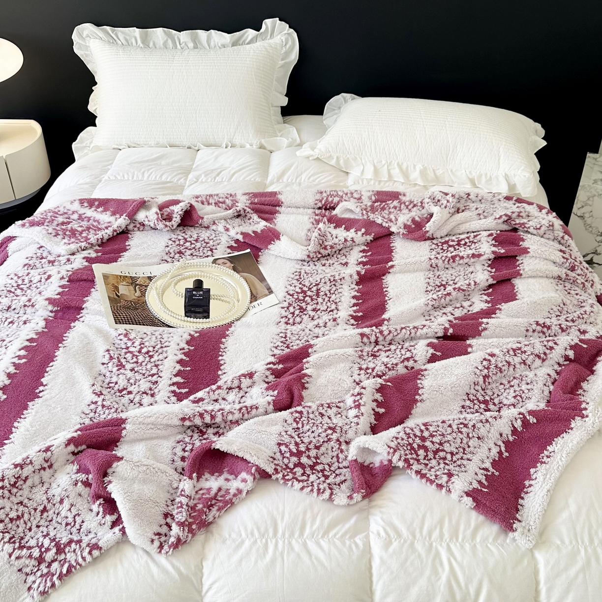 91家纺网 家纺一手货源 找家纺 （总）畅畅家纺 2025新款超柔阳离子塔芙绒舒棉绒毛毯春秋夏盖毯