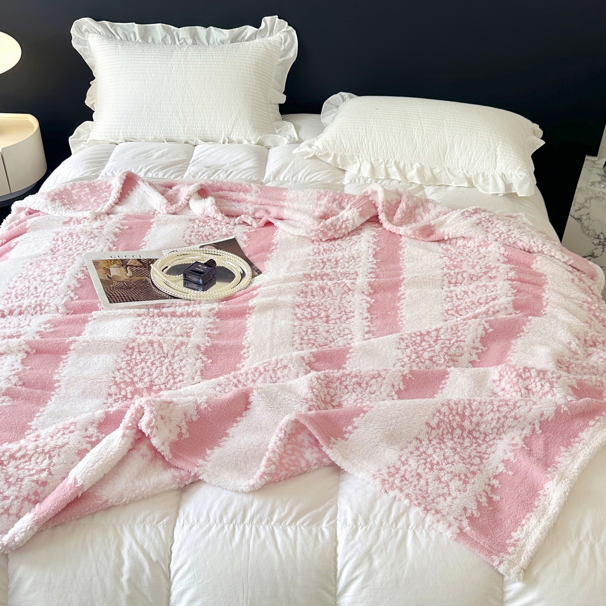 91家纺网 家纺一手货源 找家纺 （总）畅畅家纺 2025新款超柔阳离子塔芙绒舒棉绒毛毯春秋夏盖毯