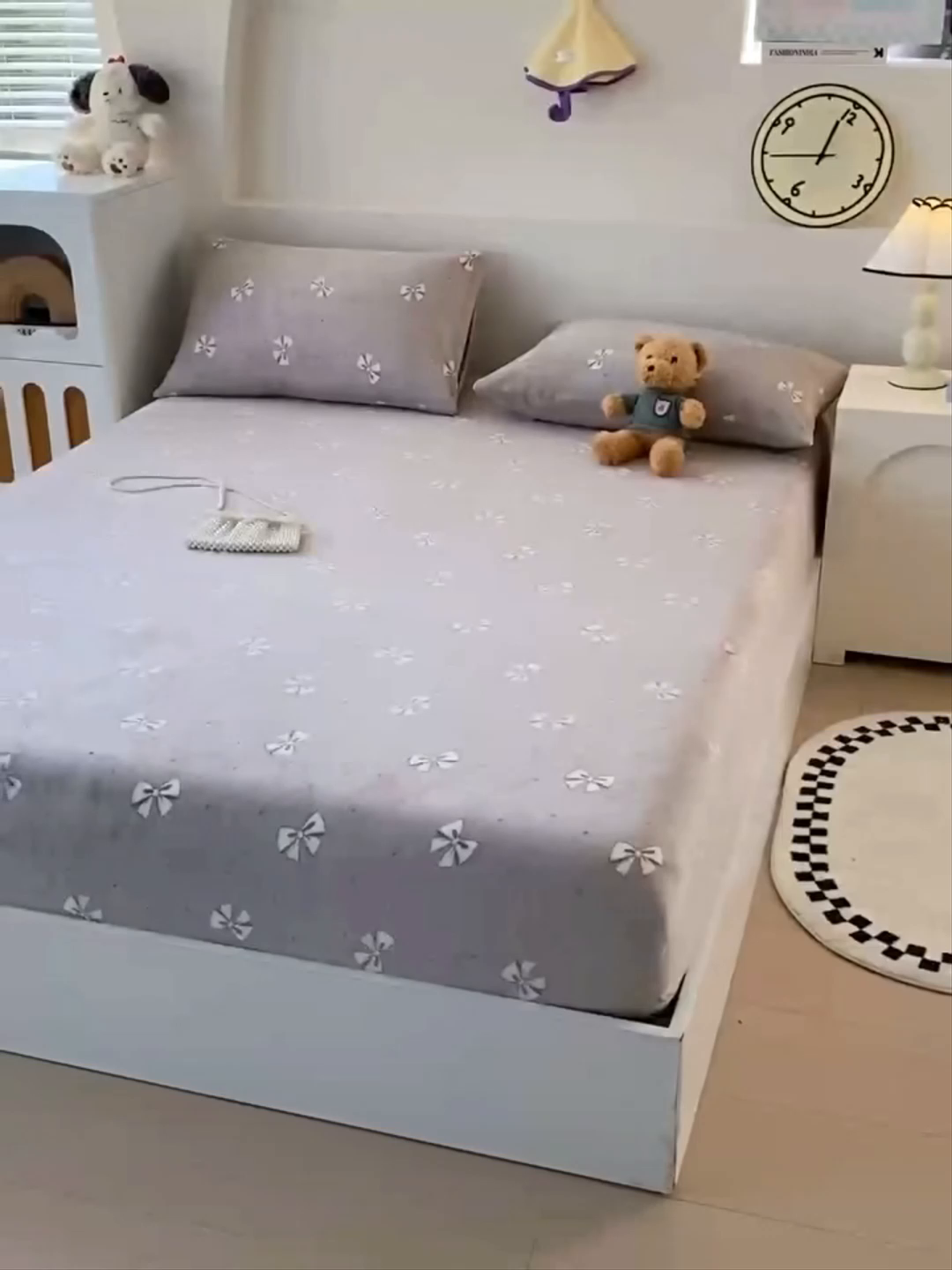 91家纺网 家纺一手货源 找家纺 （总）艾橙家纺 2025秋冬新款高克重牛奶绒印花床笠单品床笠床笠单件