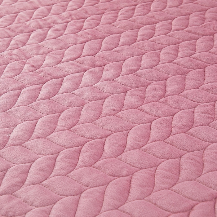 91家纺网 家纺一手货源 找家纺 （总）畅畅家纺 2025新款冬季12斤加厚轻奢款230克全消光立体雕花牛奶绒夹棉床盖四件套