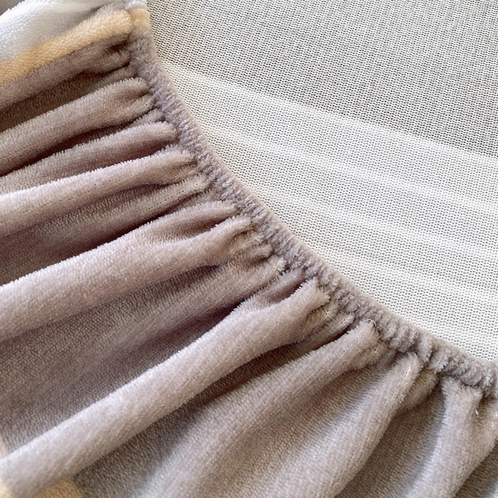 91家纺网 家纺一手货源 找家纺 艾橙家纺 2025秋冬新款高克重牛奶绒印花床笠单品床笠床笠单件 米兰风尚-咖