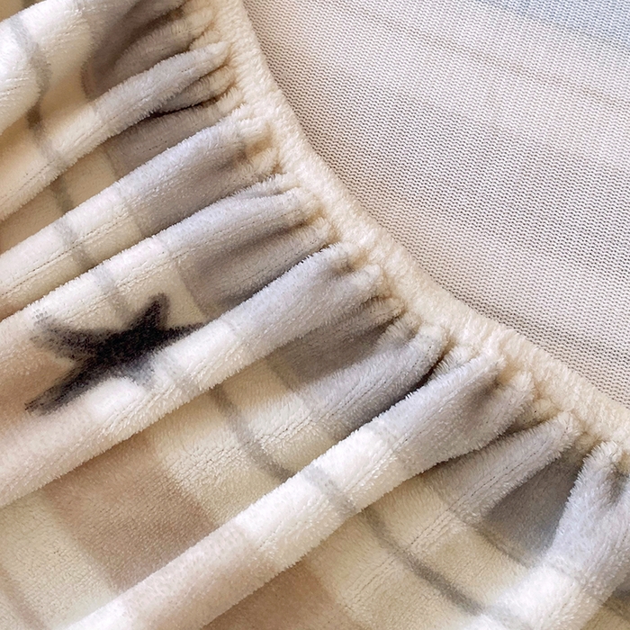 91家纺网 家纺一手货源 找家纺 艾橙家纺 2025秋冬新款高克重牛奶绒印花床笠单品床笠床笠单件 心动旋律