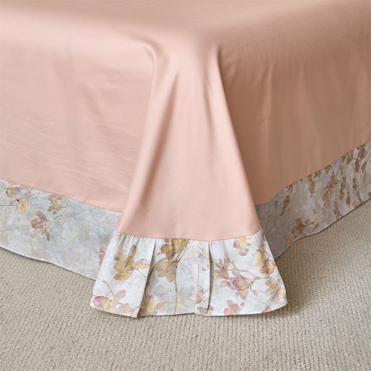 91家纺网 家纺一手货源 找家纺 蓝米卡夫 2025秋冬-全棉60支磨毛数码印花-花边款（礼盒包装）提供买家秀 克拉玛依