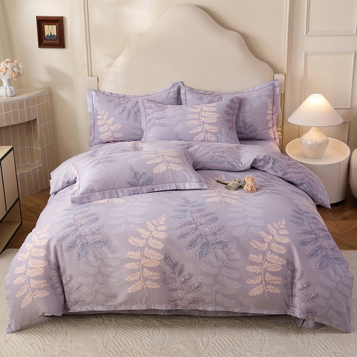 91家纺网 家纺一手货源 找家纺 （总）幸嘉轩 2025新款全棉纯棉喷气加厚磨毛四件套-系列五