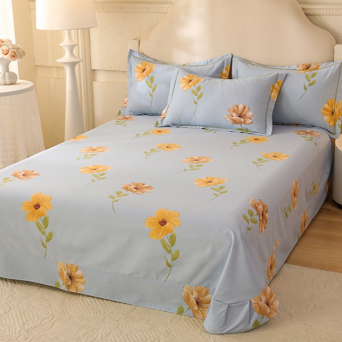 91家纺网 家纺一手货源 找家纺 幸嘉轩 2025新款全棉纯棉喷气加厚磨毛四件套-系列五 爱梦