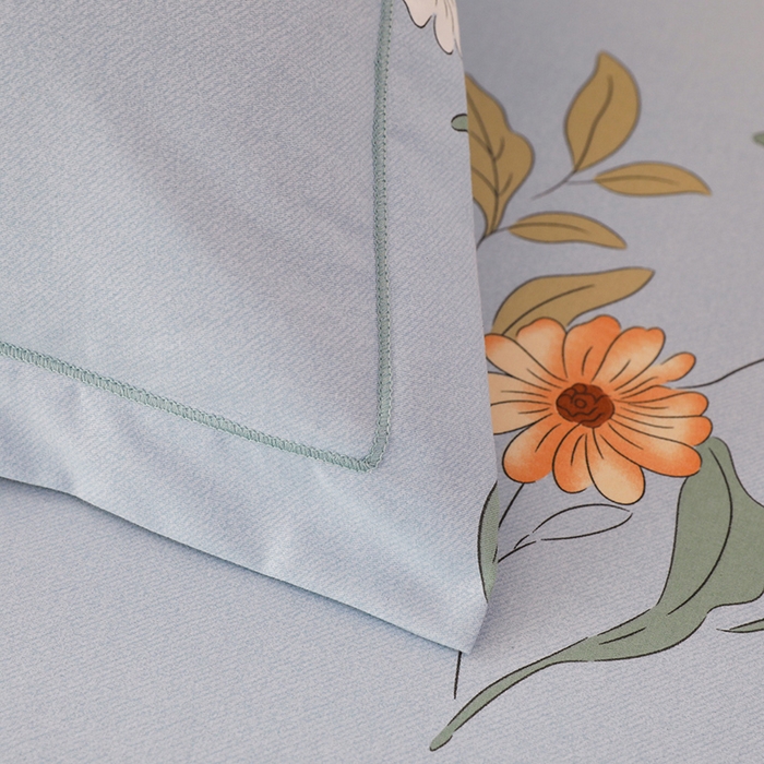 91家纺网 家纺一手货源 找家纺 幸嘉轩 2025新款全棉纯棉喷气加厚磨毛四件套-系列五 流连