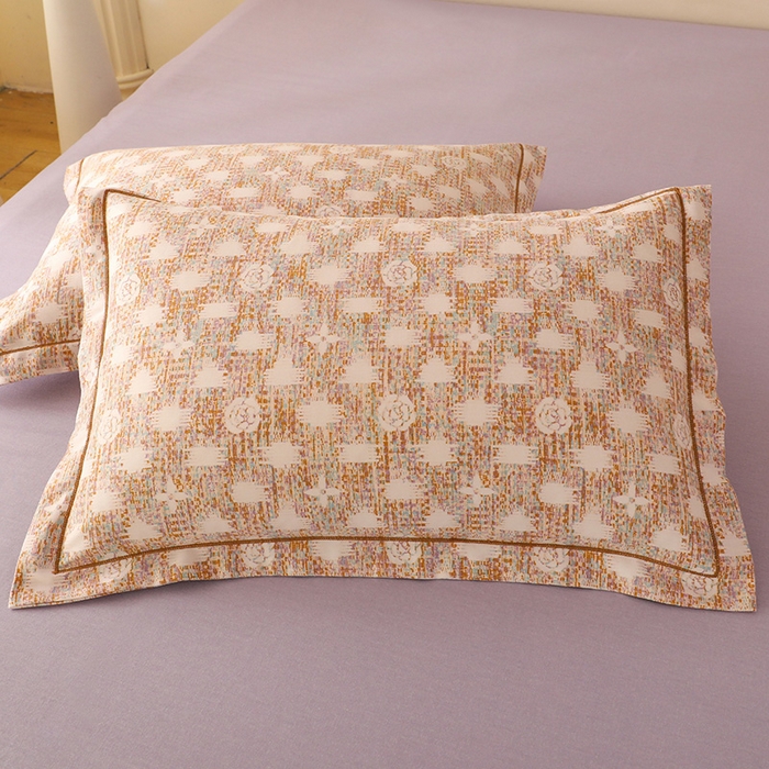 91家纺网 家纺一手货源 找家纺 幸嘉轩 2025新款全棉纯棉喷气加厚磨毛四件套-系列五 魅力风景