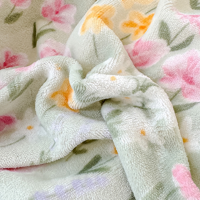 91家纺网 家纺一手货源 找家纺 归属 2025新款牛奶绒床盖四件套 春草盎然绿