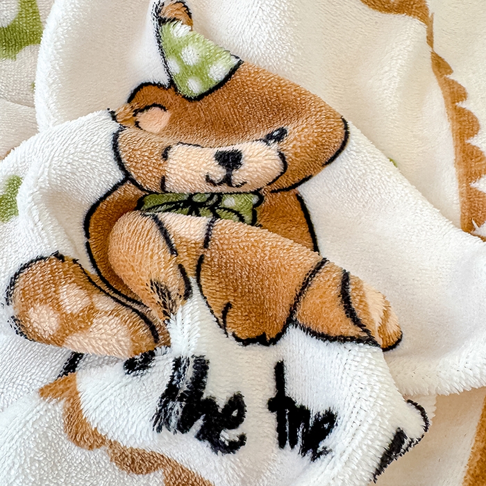 91家纺网 家纺一手货源 找家纺 归属 2025新款牛奶绒床盖四件套 佳期如梦熊